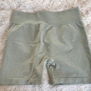 Women's Sage Green Bike Shorts